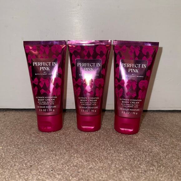 New Bath & Body Works Perfect in Pink Mini Collection - Picture 1 of 3